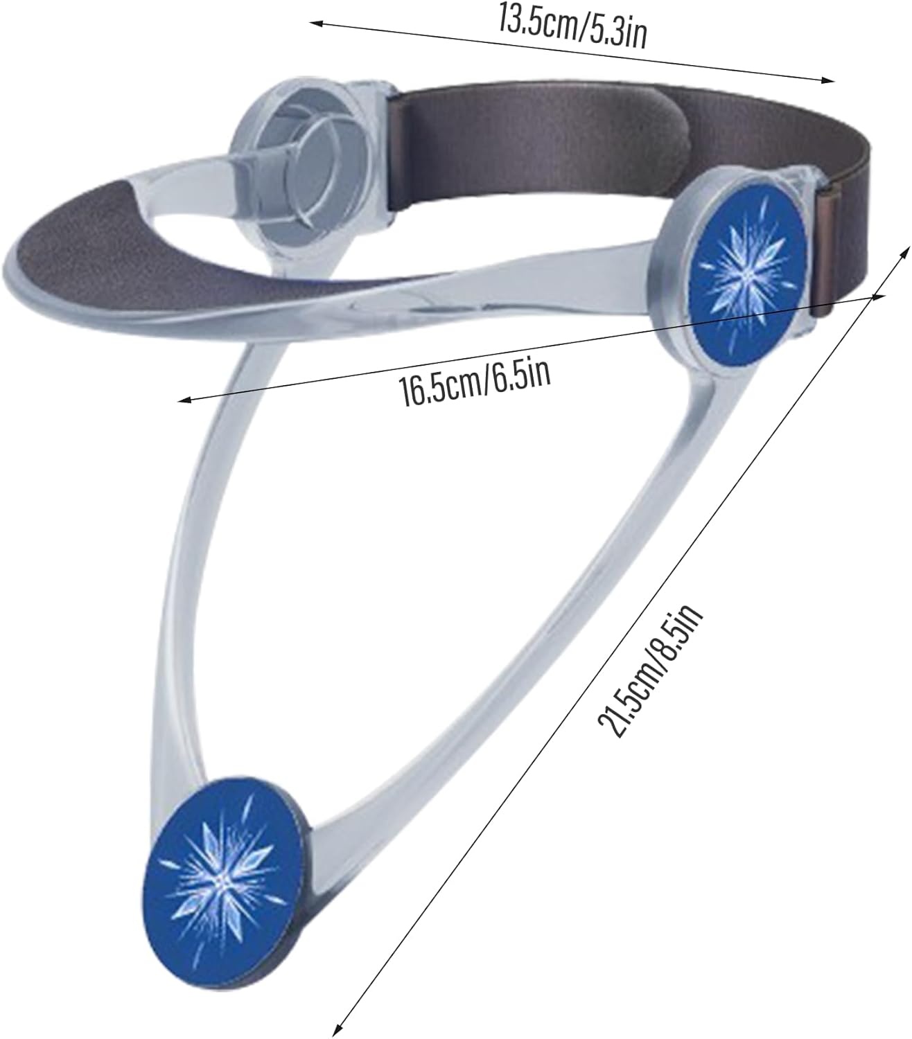 🌟 360° Fully Adjustable Transparent Neck Brace — Your Neck’s New Best Friend!